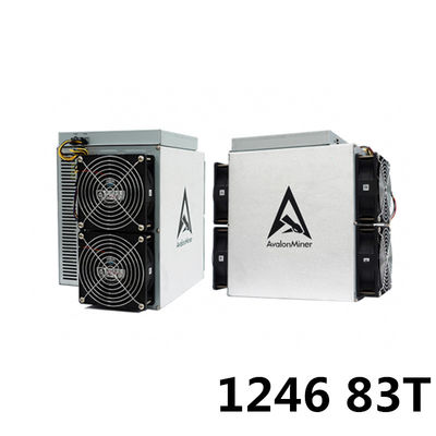 83TH Canaan Avalon Miner 1246 3400W SHA256d For BTC BSV BCH DGB