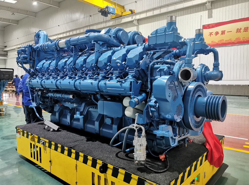 CNG Gas Generator Combined Heat And Power 1200KW LNG Generator Set